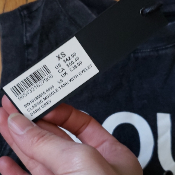 Nwt! Soulcyle Classic Grommet Muscle Tank Top - Picture 4 of 5